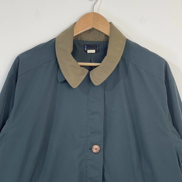 Vintage Patagonia Lined Drawstring Anorak Jacket Size S Green Spring 1993 - Picture 3 of 11